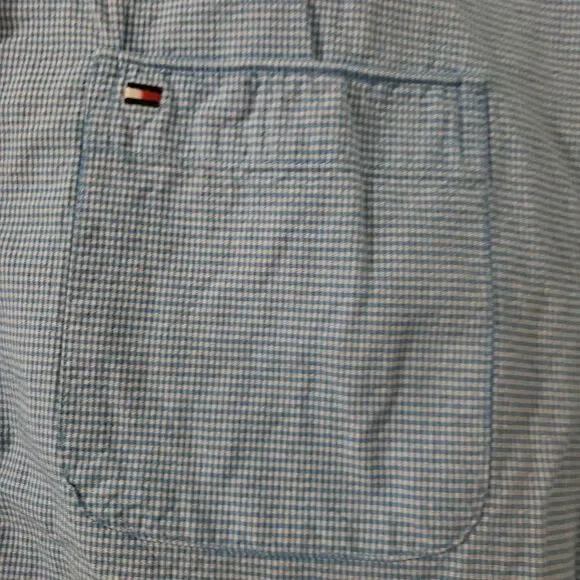 Tommy Hilfiger Classic Plaid Shirt Sz Large - Picture 3 of 4